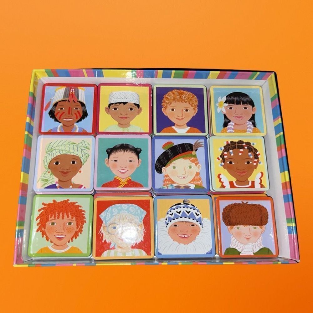 eeBoo I Never Forget a Face Memory & Matching Game COMPLETE - Picture 3 of 3